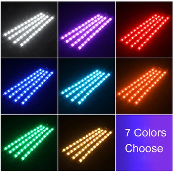 Masina Picior de Lumina Ambientala Led Backlight de Muzică App de Control RGB Auto de Interior Decorative Atmosfera Lumini Cu USB Bricheta