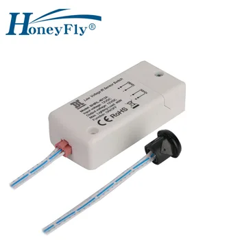 HoneyFly 10buc LED DC12V IR Comutator Senzor 40W Lumina Infrarosie Comutatorul Pentru Lămpile cu LED-uri Benzi cu LED-uri Senzor de Mișcare Val de Mână 5-8CM CE 8508