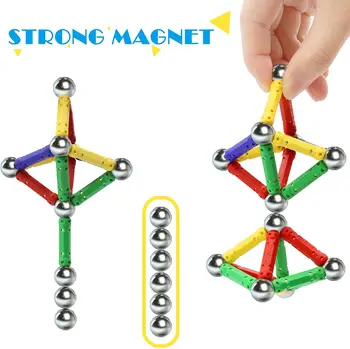 103/206PCS Magnetice Blocuri Triunghi Pătrat Cărămizi Magnetic Designer de Jucării de Construcție Pentru Copii, Cadou Jucarii Educative Pentru Copii