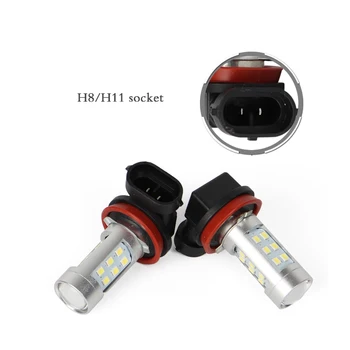 2x H8 H11 LED-uri Auto de Ceață lumini DRL Bec Pentru Volvo XC90 S60 V70 S40, S80 XC60 V40 V50 XC70 C30, V60 850 S70 S90 V90 XC 90 S60L