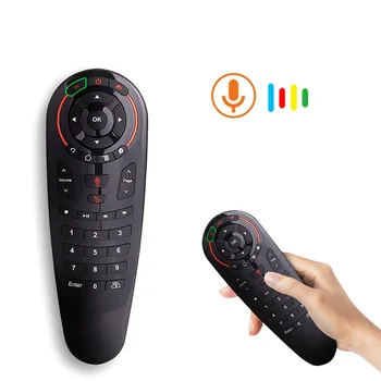 G30 de la Distanță de control 2.4 G Wireless de Voce Air Mouse 33 taste IR de învățare Gyro Senzor Inteligent de la distanță pentru Joc android tv box
