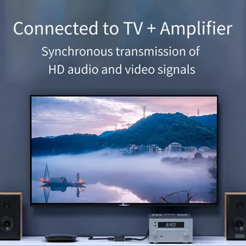 HDMI pentru 4K compatibil HDMI SPDIF 3.5 mm Audio Video Converter Extractor Splitter Adaptor
