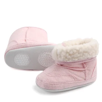 Copil mic cizme de iarna pentru fetita Zăpadă iarna Bumbac pantofi Cald Iarna Nou-născut Pantofi pentru Copii Pentru Fata Anti-alunecare Crăciun Papuceii