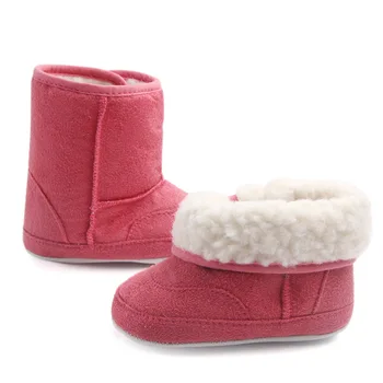 Copil mic cizme de iarna pentru fetita Zăpadă iarna Bumbac pantofi Cald Iarna Nou-născut Pantofi pentru Copii Pentru Fata Anti-alunecare Crăciun Papuceii