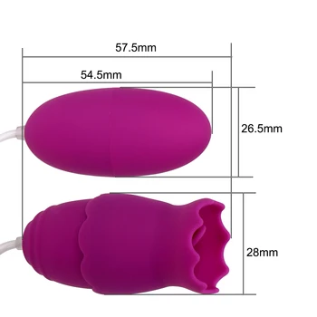 OLO USB Jucarii Sexuale Vibratoare 11 Modul Erotic Produse pentru Adulți de sex Feminin Masturbari Oral Clitoris Stimulator Limba Vibratoare punctul G 8566