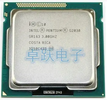 Transport gratuit Intel Pentium G2030 3M Cache 3.0 GHz, L3=3M LGA 1155 TDP 55W desktop CPU procesor de lucru de 8602