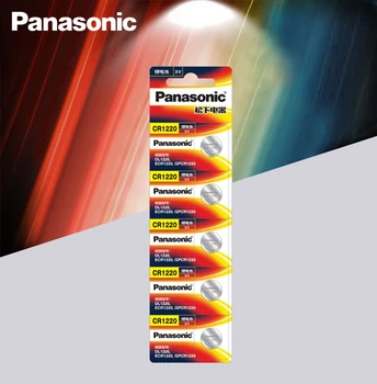 100buc Original Panasonic CR1220 Baterii Buton CR 1220 3V Baterie cu Litiu, BR1220 DL1220 ECR1220 LM1220