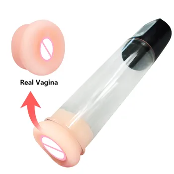 Marire penis pompa marirea penisului dispozitiv extender penis pompa de vid Jucării Sexuale Pentru Bărbații cu Penisul Antrenor de sex Masculin Masturbator