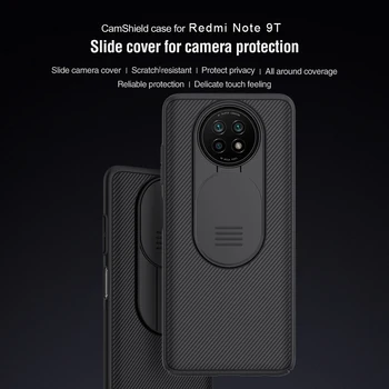 NILLKIN pentru Xiaomi Redmi Nota 9 9 Pro Max 9M 5G Poco X3 NFC M3 Km 11 10T Pro Lite caz capacul din Spate aparat de Fotografiat de Protecție