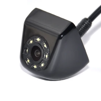 New Classic CCD CCD Masina din Spate Vedere aparat de Fotografiat cu Unghi Larg Impermeabil 8 LED-uri de Noapte Pentru Parcare Monitor de Sistem de alarma de mers în Marșarier