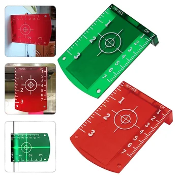 Reflectorizante Tabla Magnetica Nu Burr Roșu sau Verde Magnetic Placă-Țintă Pentru Vertical si Orizontal de Linia de Fascicul Distanta de cărți de Bord
