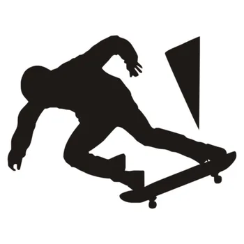 Skate Player Motivația SPORT Autocolante de Perete Pentru Adolescenti Cameră Individuale de Design 3d Poster de Perete Decalcomanii de Vinilos Paredes Murală SA010