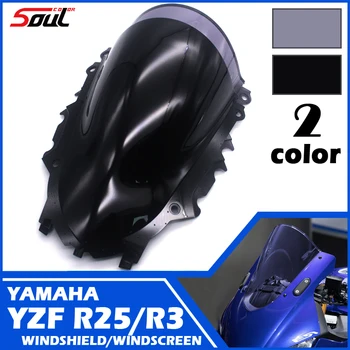 Motocicleta Vizorul Viser Parbriz Parbriz potrivit Pentru YAMAHA YZF R25 R3 2019 2020 19-20 Double Bubble