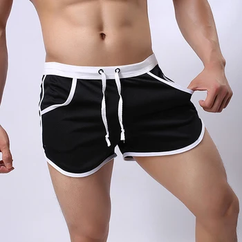 Noul Brand Casual pentru Bărbați pantaloni Scurți de Vară de Agrement Bărbați Trunchiuri Confort Homewear Antrenament de Fitness Masculin pantaloni Scurți Bărbați Codrin Bermuda