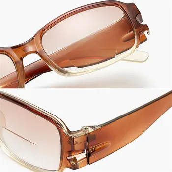 Aproape-departe Presbyopic Ochelari Dual-utilizați Ochelari de Citit Bărbați Femei Citi Eyewears +1 +1.5 +2 +2.5 LA +4 8765