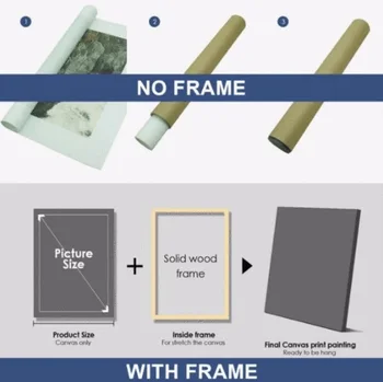 Arta de perete Modular HD Imaginea de Pe Panza de Imprimare de Tip 5 Piese Alb-Negru de Piatră de Nisip Yin & Yang Poster Moderne Decorative Acasă