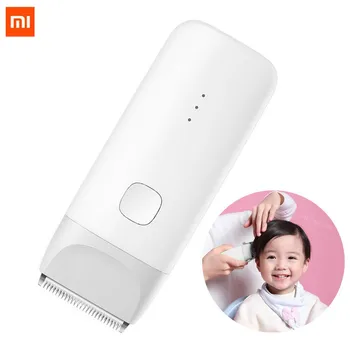 Xiaomi mitu Copilul Electric mașină de Tuns Parul Alb Ceramic Cap de Tăiere redus de zgomot Profesional rezistent la apa IPX7 Copii de Tuns clipp