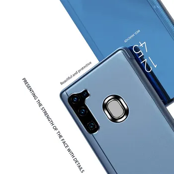 Smart View Caz De Telefon Pentru Samsung Galaxy Nota 20, Ultra Nota 10 Plus Lite 9 8 5 4 3 M10 M20 M30 M11 M21 M31 M51 Oglindă Flip Cover