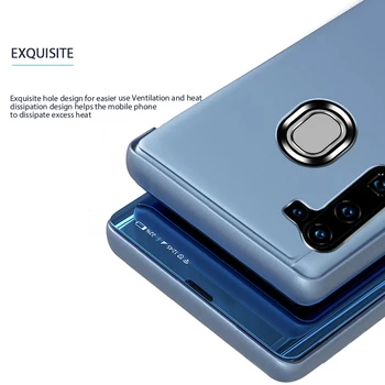 Smart View Caz De Telefon Pentru Samsung Galaxy Nota 20, Ultra Nota 10 Plus Lite 9 8 5 4 3 M10 M20 M30 M11 M21 M31 M51 Oglindă Flip Cover