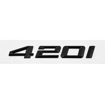 420i 428i 430i Chrome Emblema, Insigna Decal Scrisoare Număr de Autocolante Pentru BMW Seria 4 F32 F33 F36 Styling Auto Accesorii