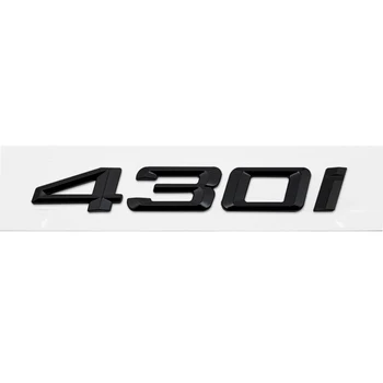 420i 428i 430i Chrome Emblema, Insigna Decal Scrisoare Număr de Autocolante Pentru BMW Seria 4 F32 F33 F36 Styling Auto Accesorii