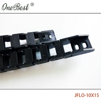 JFLO 1 Metru 10x15mm Wire Cablu Purtător Drag Lanț cablu de tractare de Protecție a Podului de Non-Deschidere Tip Cu Sfârșitul Conectori Transport Gratuit 9007