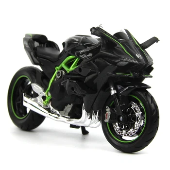 1:18 Kawasaki H2R Z1000 Yamavia Ducati Diavolul Honda Imite Jucărie Curse de Motociclete Model