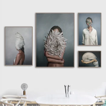 Pana Si Fata De Panza Pictura Amy Judd Opere De Artă Ulei De Printuri De Arta De Perete Decorative De Imagine Pentru Camera Copiilor Decor Acasă
