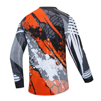 2020 Ciclism Jersey Bărbați Munte Biciclete Motocross Tricou maneca lunga BMX MTB DH T-Shirt Alpin Topuri Sport racing Bluza de toamna