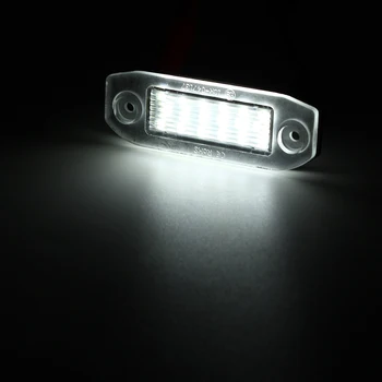 2 buc LED-uri Auto Numărul de Înmatriculare Lampă de Lumină pentru Volvo S80 XC90 V60 S40 S60, XC60 C70 V50 V70 XC70