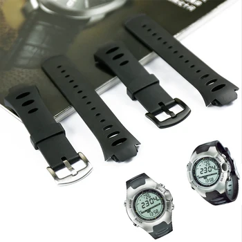 Accesorii ceas de barbati curea din cauciuc pentru Suunto Observator X6HRM de sport în aer liber rezistent la apa curea silicon femei ceas trupa