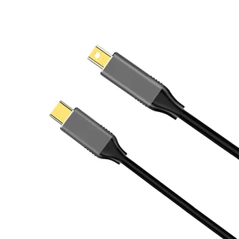 USB 3.1 de Tip C la Mini DisplayPort Cablu DP 4K 60HZ HDTV Converter Adaptor pentru Macbook HuaWei Mate 10 Sansung S8