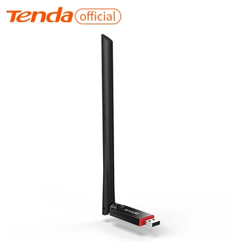 Tenda U6 300Mbps Wireless Adaptor de Rețea USB placa de Retea, Hotspot Wi-Fi Portabil, 1*6dBi Antenă Externă, Stație/Modul SoftAP 9235