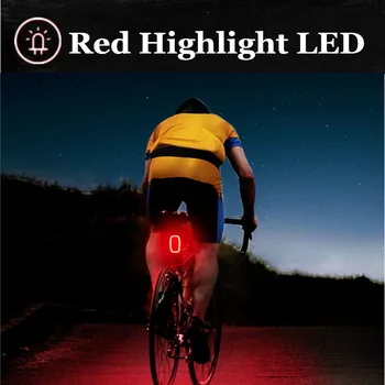 NOI Meilan X6 Biciclete Lumina Wireless din Spate cu Lumină Laser USB Reîncărcabilă Biciclete Coada Lumina Led MTB Biciclete de Siguranță lampa de control