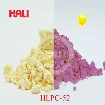Dublu culoare pigmentul fotocromic,solar activ,pigment de culoare:galben la violet,articol:HLPC-52,1 mult=50gram,transport gratuit...
