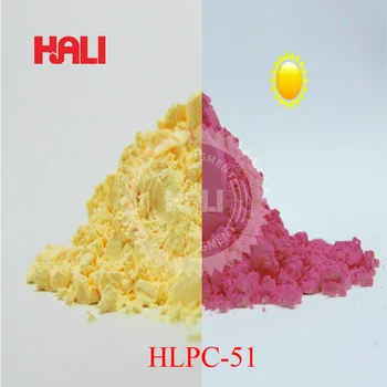 Dublu culoare pigmentul fotocromic,solar activ,pigment de culoare:galben la violet,articol:HLPC-52,1 mult=50gram,transport gratuit...