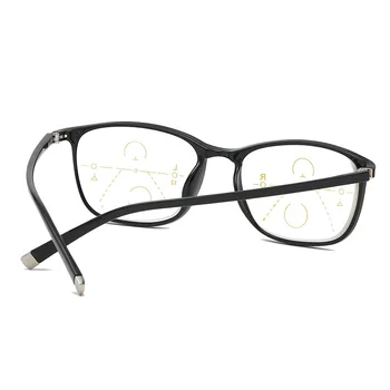 TR90 anti-albastru multifocală Progresivă ochelari de citit bărbați zoom inteligent ochelari de citit femeile de departe în apropiere de vedere presbyopic Ochelari