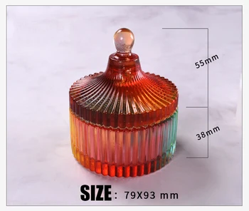 Coroana rotunda Forma DIY Rășină de Silicon Mucegai Cutie de Depozitare Pentru Cristal Rășină Epoxidică Cutie de Bijuterii de Luare de Instrumente