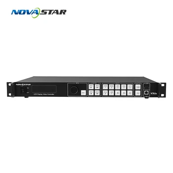 Novastar plin de culoare led display 6 porturi 3,9 milioane de pixeli două într-un singur procesor video VX6S nova SDI și USB juca procesor video