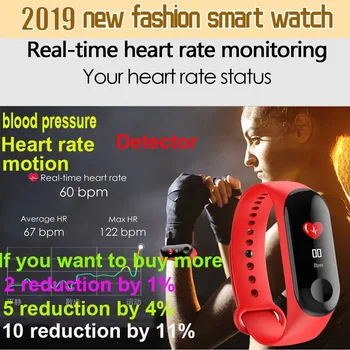 2020 ceas Digital nouă Bărbați sau Femei inteligente ceasuri Tensiunii Arteriale Somn monitor de ritm cardiac inteligent brățară bandă rezistent la apa