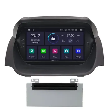 Android 10.0 Masina Stereo Multimedia pentru Ford Fiesta 2013 2016 Ecran IPS capul unitate radio de bandă Pad Radio GPS Video