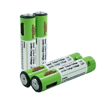 1.5 V AAA Baterie 600mAh USB Reîncărcabilă Baterie de 1,5 V Pentru Telecomanda Jucarii baterii AAA