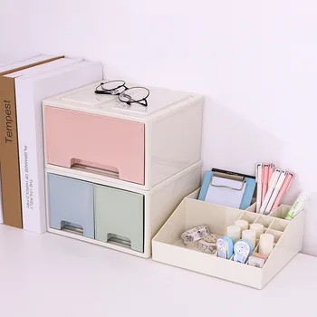 Coloffice stil Japonez plastic dulapuri sertar desktop resturi de stocare de box-Office student papetarie papetarie cutie de depozitare 1 buc