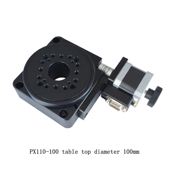 PX110-60 Electrice Rotative Aparat Optic Platformă Rotativă Motorizate Stadiu de Rotație 60mm rulment scară Y