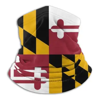 Maryland Drapelul De Stat Insigna Pin Ciclism Motocicleta Articole Pentru Acoperirea Capului Lavabil Eșarfă Gât Mai Cald Masca Maryland Pic Annapolis Baltimore