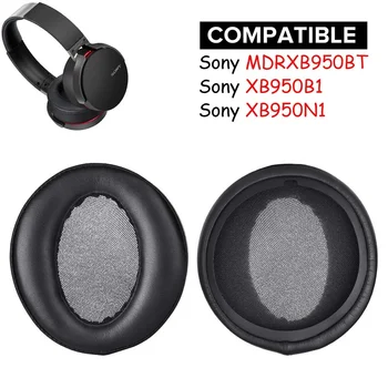 Tampoanele de Înlocuire Tampoane pentru Urechi Perne Mufe Pentru Sony MDR-XB950BT XB950N1 XB950B1 XB950AP XB950/H Căști fără Fir Bluetooth