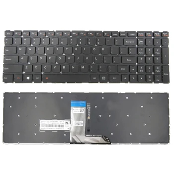 Înlocuire Tastatură cu iluminare din spate Fără Cadrul pentru Lenovo IdeaPad 700-15 700-15ISK 700-17 700-17ISK P/N: SN20K28280 V-149420LS1-NE, 9488