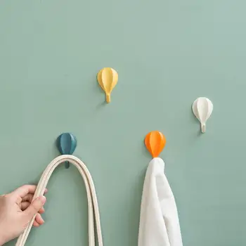8Pcs/set Creativ cu Balonul cu Aer Cald Cârlig montat pe Perete Cuier Home Cheie Cârlige pentru Agățat Adeziv Cârlig Bucatarie Baie Consumabile
