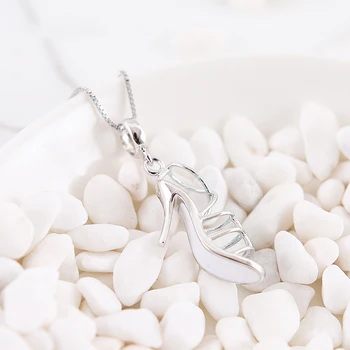 Autentic Argint 925 Șirag de mărgele de Sandale cu toc Înalt Legăna Margele se Potrivesc Bratara & Brățară DIY Bijuterii Femei