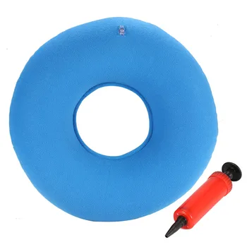 Noul Inel Gonflabile Pernă Rotundă Gogoasa Pad Scaun Hip Sprijin Medical Pentru Hemoroizi Scaun Perna De Masaj Cu Pompa De Roșu, Verde, Albastru